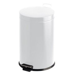 Nášľapný odpadkový kôš 30 lt. - biely