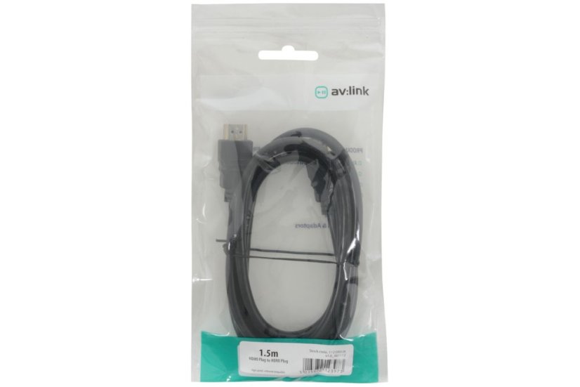 AV:link kábel 1x HDMI samec - 1x HDMI samec, 1.5m