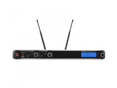 Omnitronic UHF-302, 2-kanálový bezdrôtový mikrofónny set 823-832 MHz / 863-865 MHz