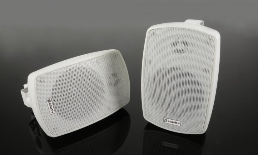 Adastra BH4-W, pasivní 4" reproboxy 60W, bílé, cena/pár