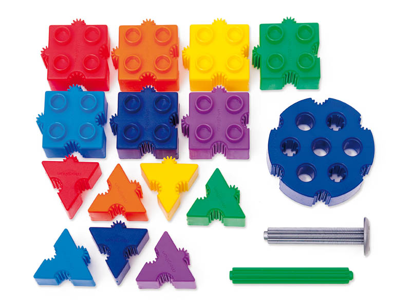 Building kit Morphun - Rainbow Junior set 500