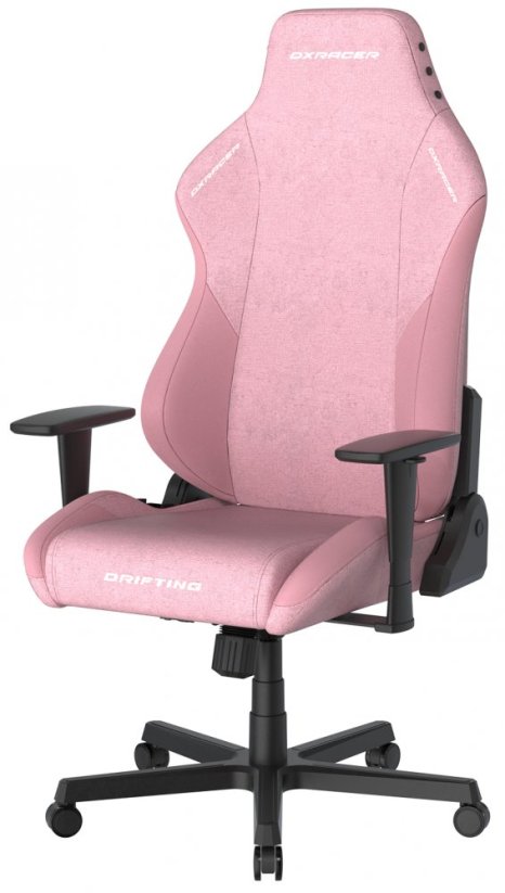 Herní židle DXRacer DRIFTING růžová, látková