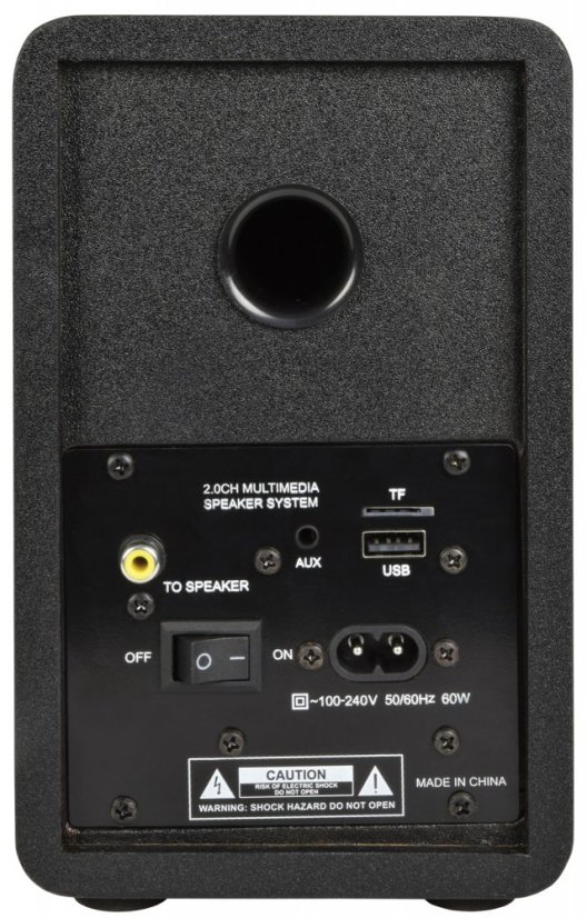 AV:link ABS35BLK, sada aktivních BT/MP3 reproduktorů s DO, černé