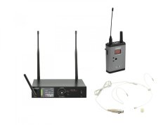 PSSO Set WISE ONE+BP+ náhlavný mikr., 1-kanálový bezdrôtový mikrofónny set 823-832 MHz / 863-865 MHz