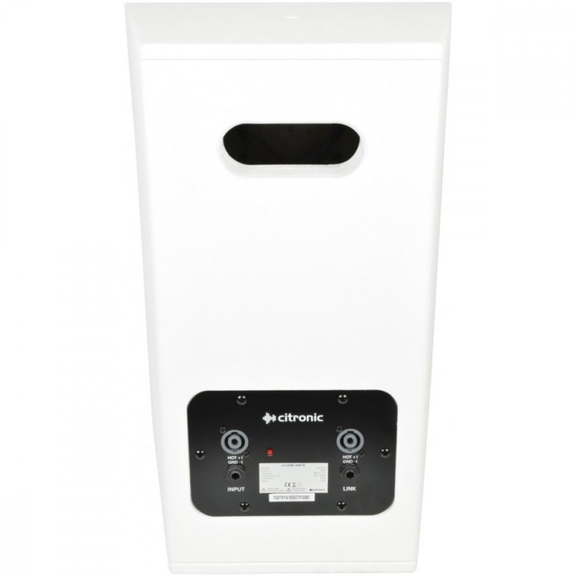 Citronic CS-1035W, pasívny 10" reprobox, 350W, biely