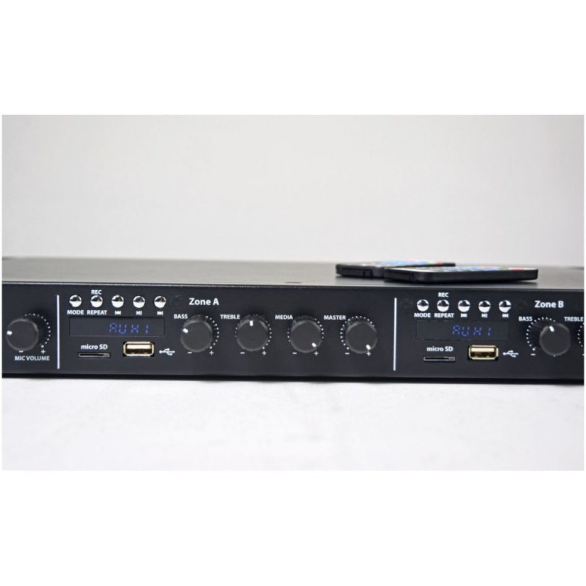Adastra A14, Dual Stereo Amp 1U 4 x 160W