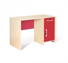 Učitelský stůl - zásuvka a skříňka (více barev)