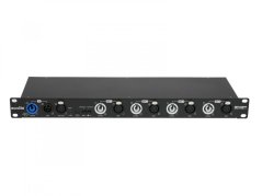 EUROLITE DMX a Power Splitter 4x4, 5-pinové XLR