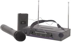 QTX VHN2, 2-kanálový bezdrôtový mikrofónny set 173,8 MHz / 174,8 MHz