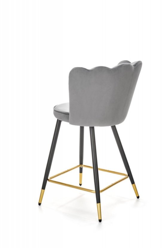 Barová stolička- H106- Sivá