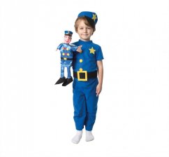 Detský karnevalový kostým POLICISTA