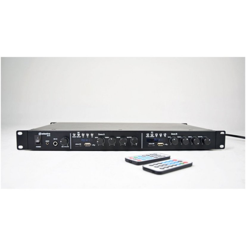 Adastra A14, Dual Stereo Amp 1U 4 x 160W