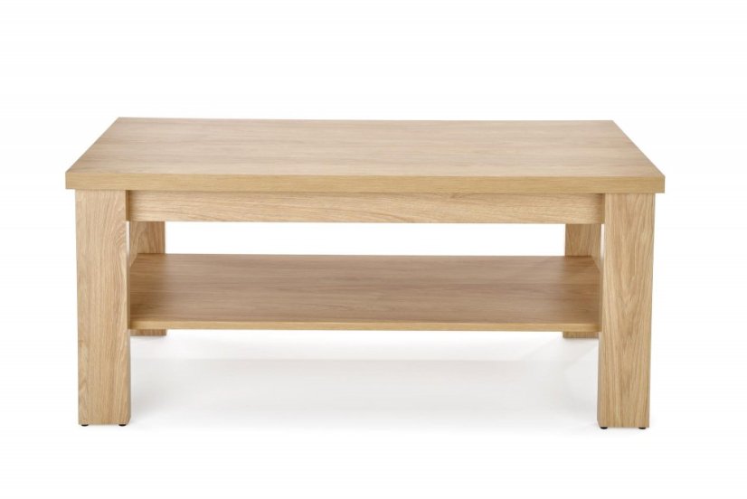 Konferenčný stolík- JENNA- Prírodné hickory drevo/ Nohy: prírodné hickory drevo
