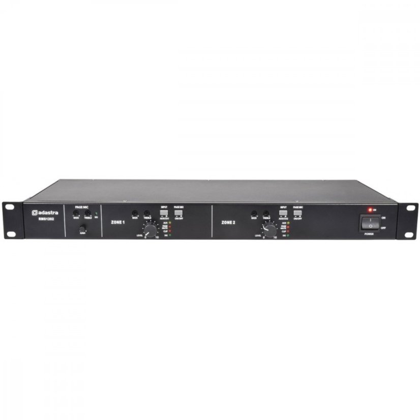 Adastra RMS1202, 100V 2-zónový zesilovač, 2x120W