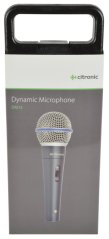 Citronic DM15, dynamický mikrofón, kovové telo