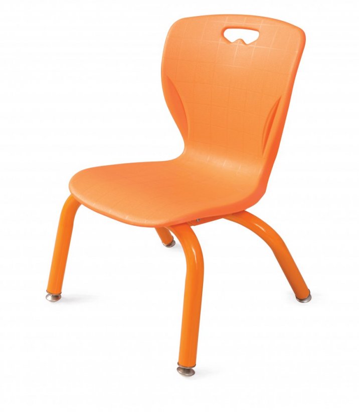 Židle velikost 1 oranžová SKALA