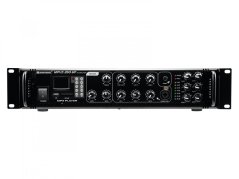 Omnitronic MPVZ-350.6P, 100V 6-zónový mixážny zosilňovač, 350W, MP3
