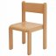 Dětská přírodní židle NELA - Velikost: 32 cm