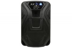 QTX BUSKER-12, mobilný 12" zvukový systém USB/SD/FM/BT/2x VHF, 80W