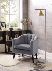 Armchair MARSHAL (Gray / Black)