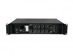 Omnitronic MPZ-650.6P, 100V 6-zónový mixážní zesilovač, 650W, MP3