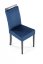 Židle- CLARION- Černá/ Námořnická modř