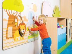 Nástenná zmyslová doska SAFARI (120 cm)