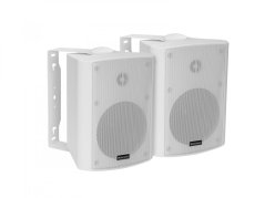 Omnitronic ALP-5, aktívny 5" reproboxy 2x30W, biele, cena/pár