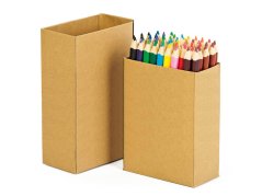 Dlhé silné trojuholníkové pastelky - set 60 ks