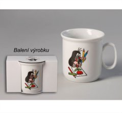 Hrnček - Krtko (pastelky)