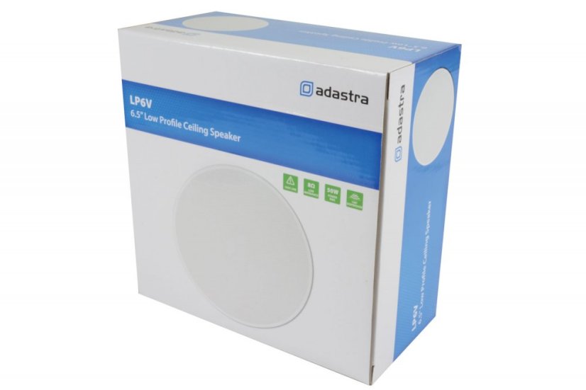 Adastra LP6V 100V podhledový 6.5" reproduktor, 50W, bílý