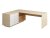 Executive desk with drawers, birch/white (EXCLUSIVE)