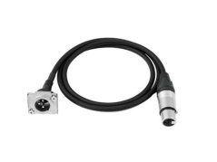 PSSO Patch kábel XLR(F)/XLR(M) S 1m
