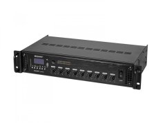 Omnitronic MA-120P, 100V mixážny zosilňovač, MP3/USB/SD/BT, 120W