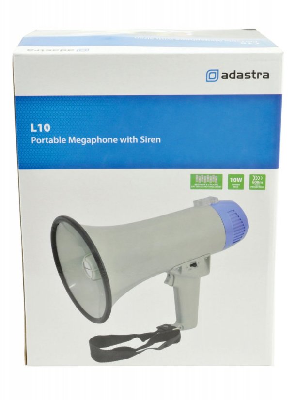 Adastra L10, megafon, 10W