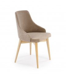 Židle- MALAGA- Béžová/ Bukové dřevo