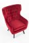 Armchair MARVEL (Bordeaux / Black)