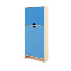 Tall wardrobe + lower and upper doors - CLASSICAL