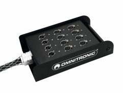 Omnitronic multicore kábel so stageboxom 8IN/4OUT XLR, 30 m