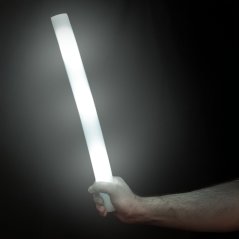 Pěnová tyč s LED světlem, balení 10 kusů, žlutá
