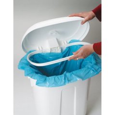 Plastový odpadkový kôš Sirius 60 l.- žlté veko