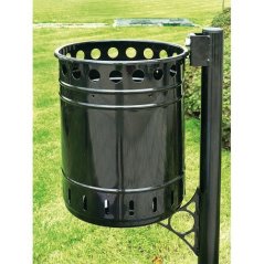 Vonkajší odpadkový kôš so zámkom vrátane stojana 35 l.