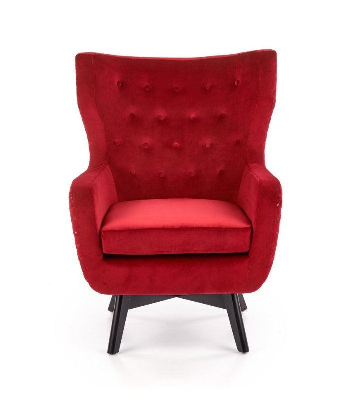 Armchair MARVEL (Bordeaux / Black)