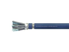Helukabel audio kabel AES/EBU, 8x2x0,25 mm, modrý, 100 m role