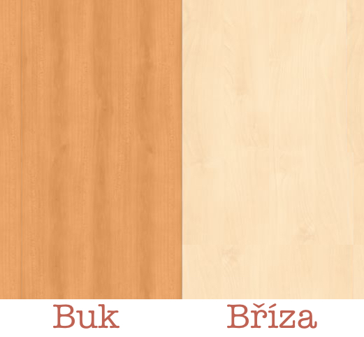 Pracovní stůl 100×80 cm (více barev) - Dekor: Buk