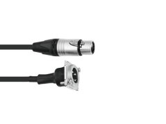 PSSO Patch kábel XLR(F)/XLR(M) S 1m