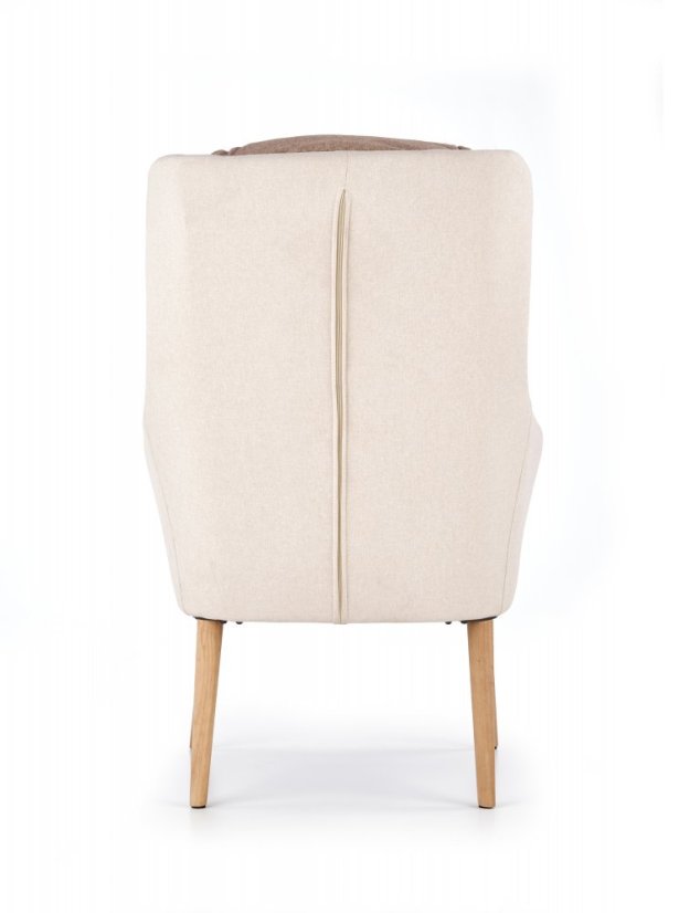 Armchair PURIO (Beige / Brown)