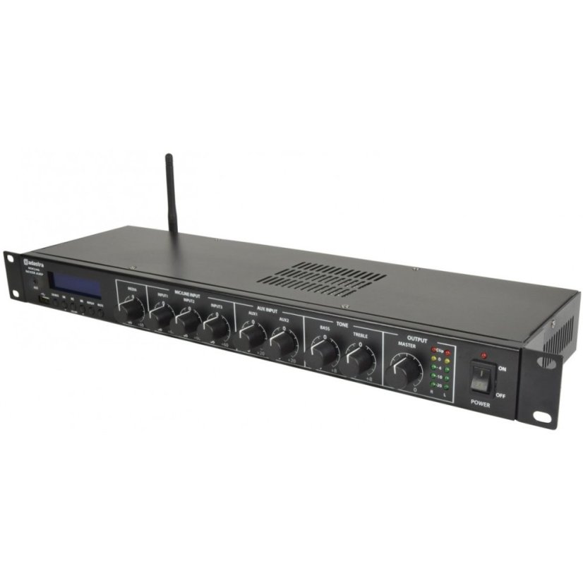 Adastra MM240, Mixér-zosilňovač 2 x 120 W