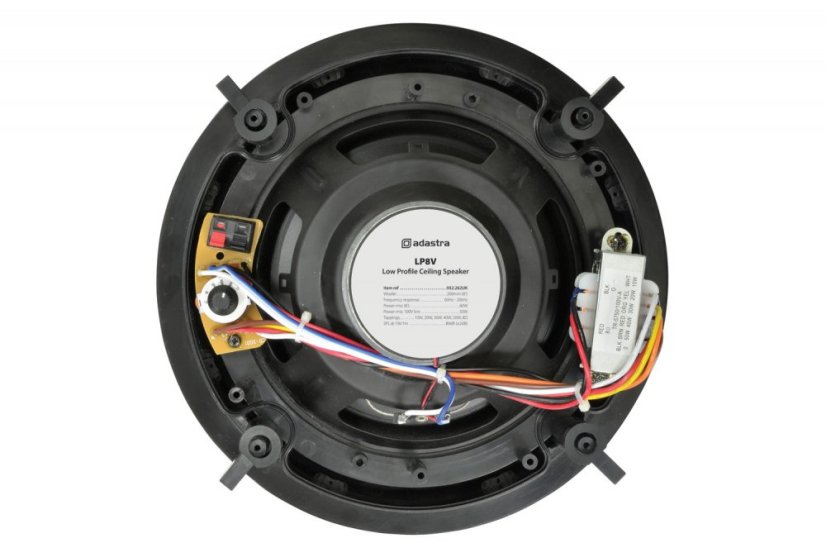 Adastra LP8V, 100V podhledový 8" reproduktor, 60W, bílý