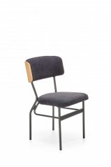 Židle- SMART- přírodní dub/černá